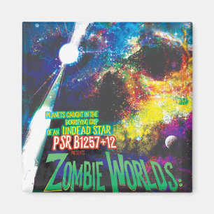 Aimant Monde de zombies : Halloween : Galaxie d'Horreurs