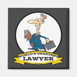 AIMANT MONDE LE PLUS GRAND AVOCAT II CARTOON HOMME