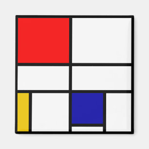 Aimant Mondrian 3