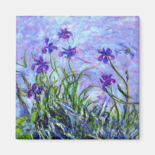 Aimant Monet Lilac Irises