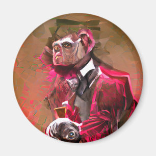 Aimant Monkey Butler