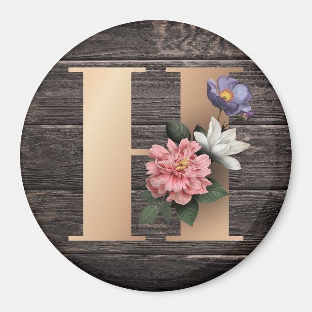 Aimant Monogramme (Devant)