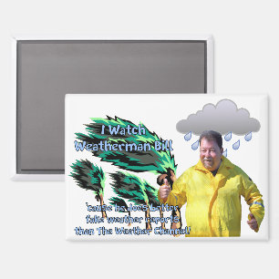 Aimant Monsieur Météo Bill