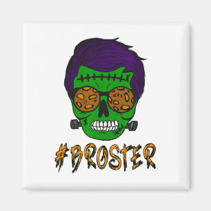 Aimant Monster Crâne Broster Frère Halloween Correspondan