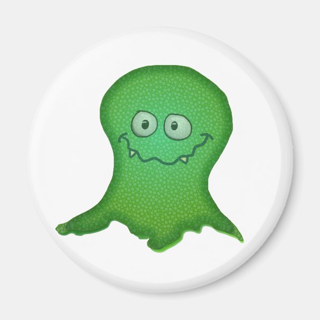 Aimant Monstre vert (Devant)