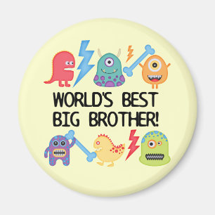Aimant Monstres World Meilleur Big Brother