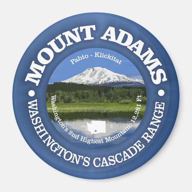 Aimant Mont Adams (Devant)