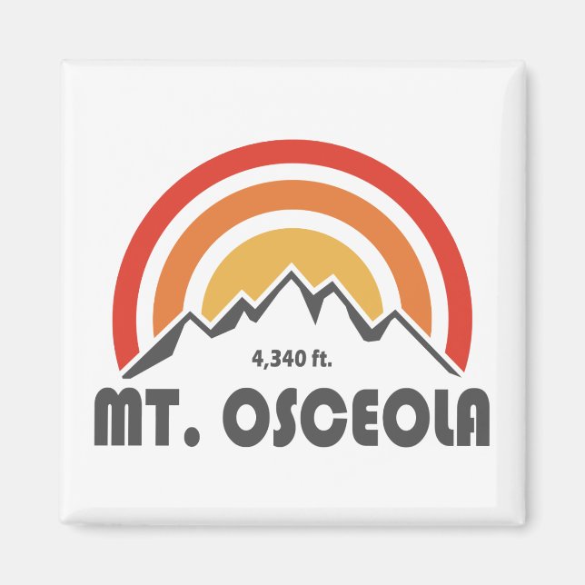 Aimant Mont Osceola New Hampshire (Devant)