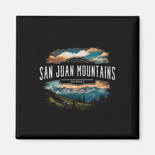 Aimant Montagnes de San Juan Colorado Randonnée Extérieur