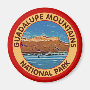 Aimant Montagnes parc national, le Texas de Guadalupe
