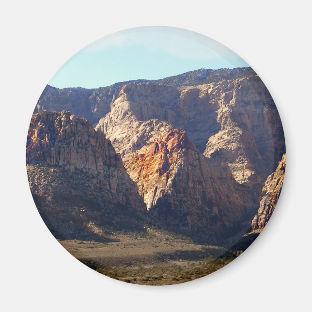 Aimant Montagnes peintes (Devant)