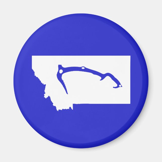 Aimant Montée de glace Montana (Devant)