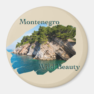 Aimant Monténégro : Beauté sauvage