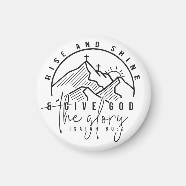 Aimant Monter et briller (Devant)