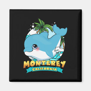 Aimant Monterey California Cute Ba