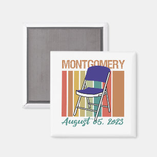 Aimant Montgomery Brawl Folding Chair 5 août 2023