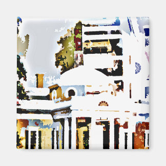 Aimant Monticello - Maison de Thomas Jefferson en Virgini