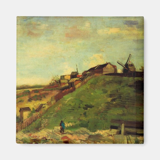 Aimant Montmartre : Carrière, les moulins par Vincent van (Devant)