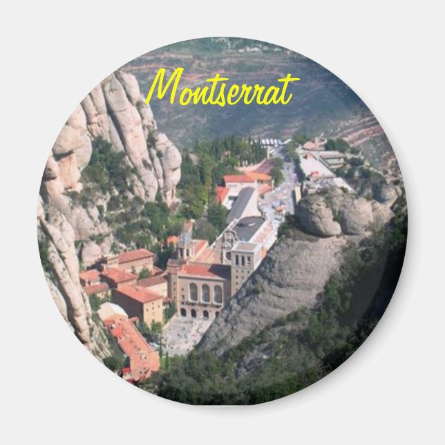 Aimant Montserrat Espagne (Devant)