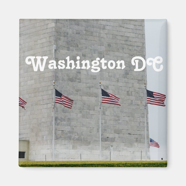 Aimant Monument de Washington DC (Devant)