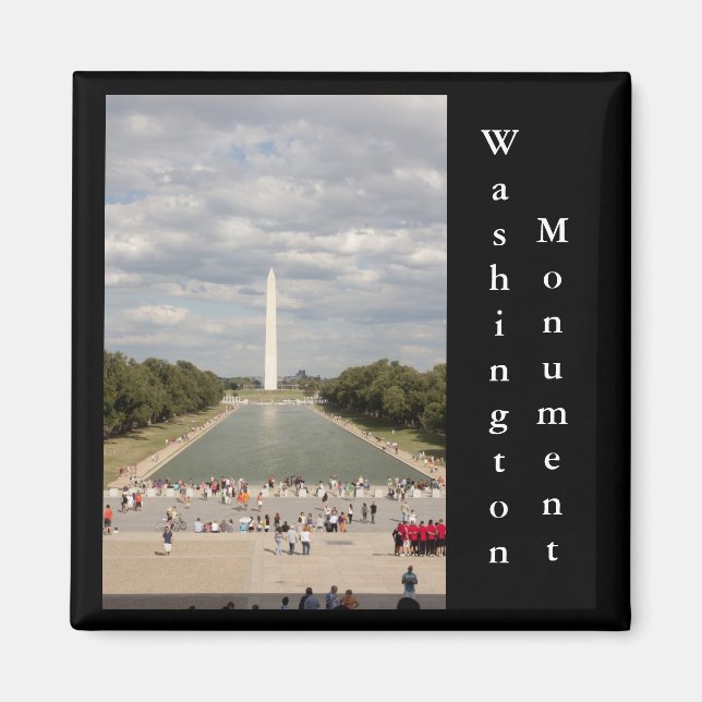 Aimant Monument de Washington, Washington DCWashington Mo (Devant)