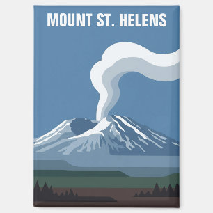 Aimant Monument national volcanique du mont St Helens