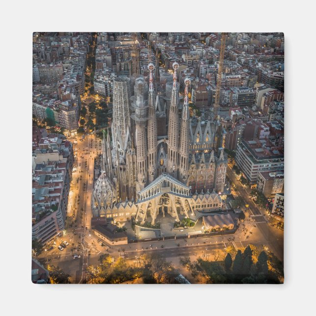 Aimant Monuments | La Sagrada (Devant)