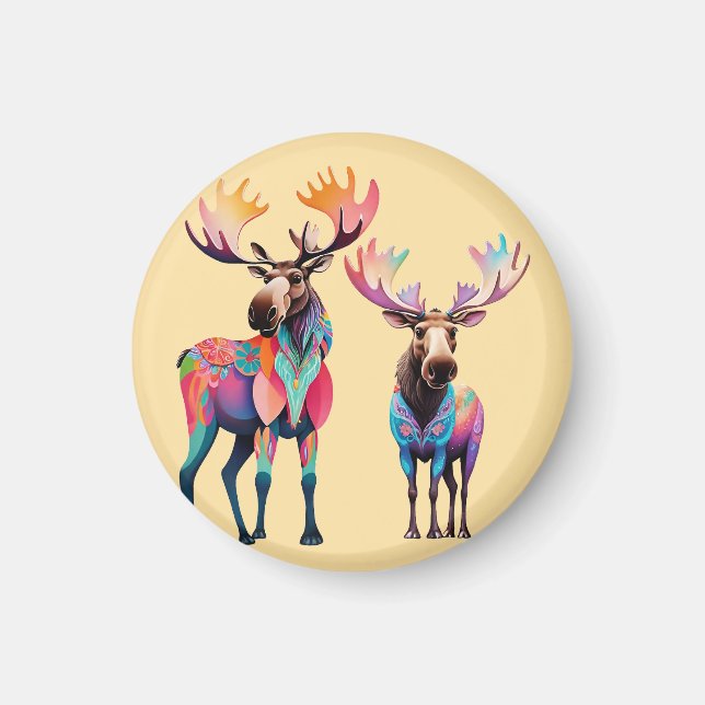 Aimant Moose is Waiting to Join a Herd (Devant)