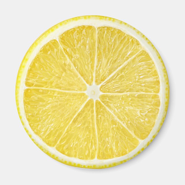 Aimant Morceau de citron (Devant)