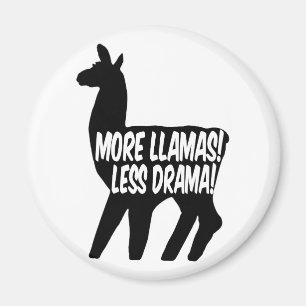 Aimant More Llamas Less Drama