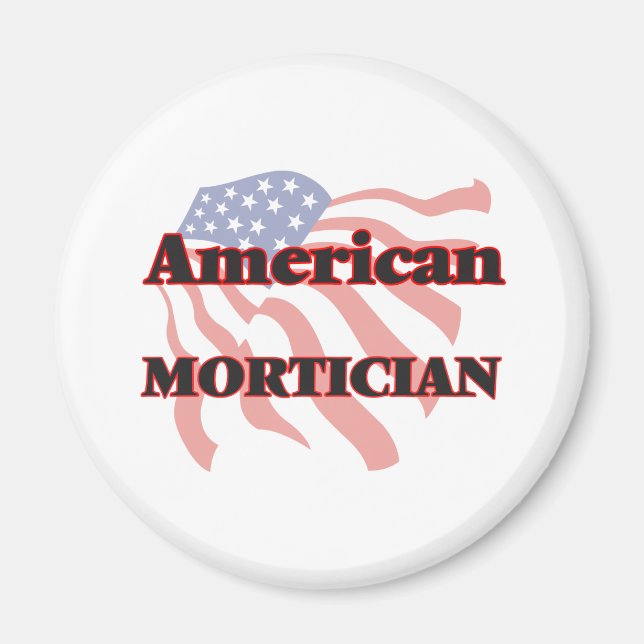 Aimant Morticien américain (Devant)