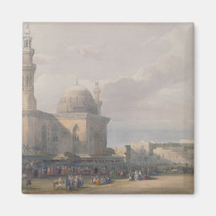 Aimant Mosquée de sultan Hasan de grand Rumeyleh carré