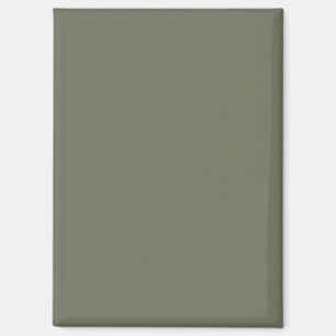 Aimant Moss Green Minimaliste Personnalisé Réfrigérateur