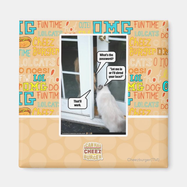 Aimant Mot de passe (Devant)