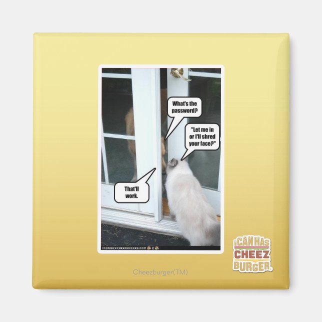 Aimant Mot de passe (Devant)