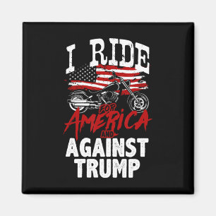 Aimant Motard anti-Trump pour la démocratie résiste contr
