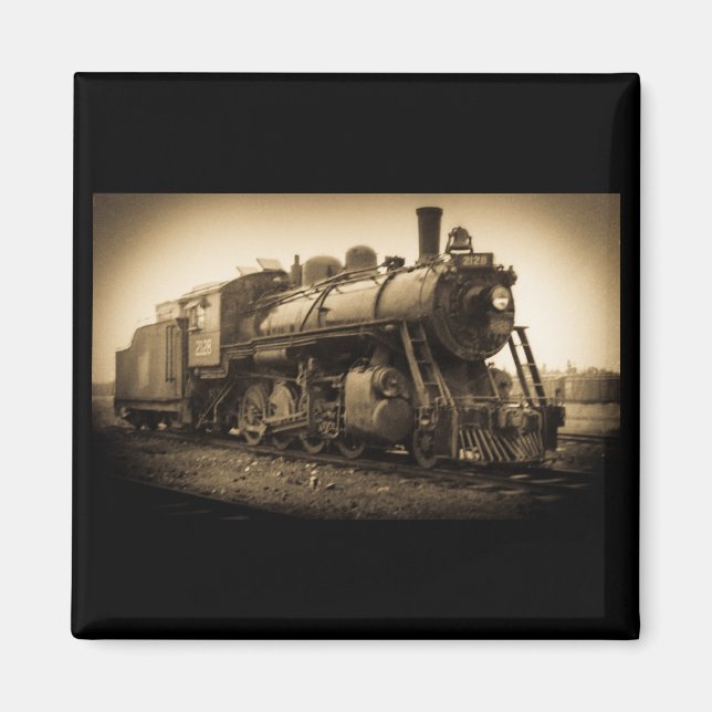 Aimant Moteur ferroviaire national canadien 2128 (Devant)
