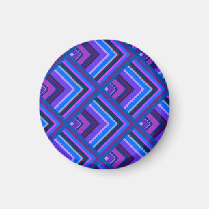 Aimant Motif à échelle Bleu et violet