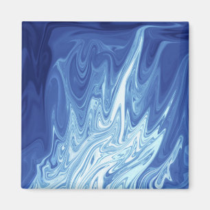 Aimant Motif abstrait aquarelle