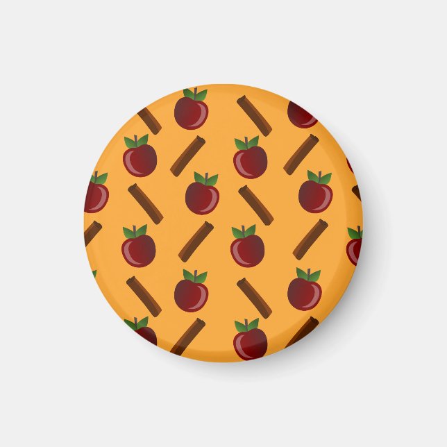 Aimant Motif Apple Cinnamon (Devant)
