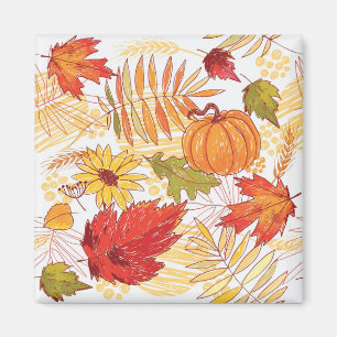 Aimant Motif automne