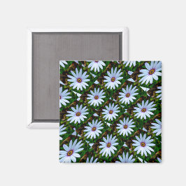 Aimant Motif blanc