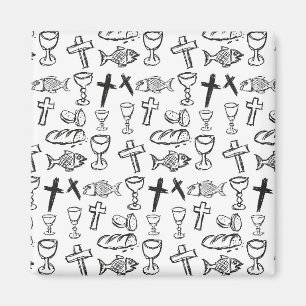 Aimant Motif chrétien