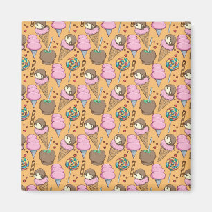 Aimant Motif crème glacée   motif Lollies   lollipop 26