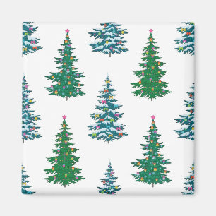 Aimant motif d'arbre de Noël