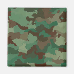 Aimant Motif de camouflage militaire (Forces armées)
