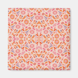 Aimant Motif de fleurs