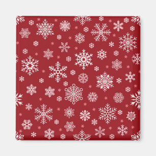 Aimant Motif de flocon de neige