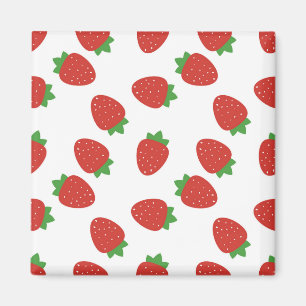 Aimant Motif de fraises
