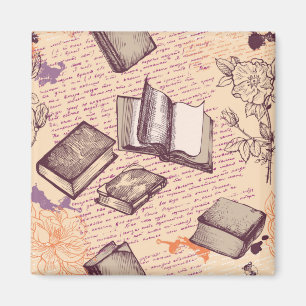 Aimant Motif de livre